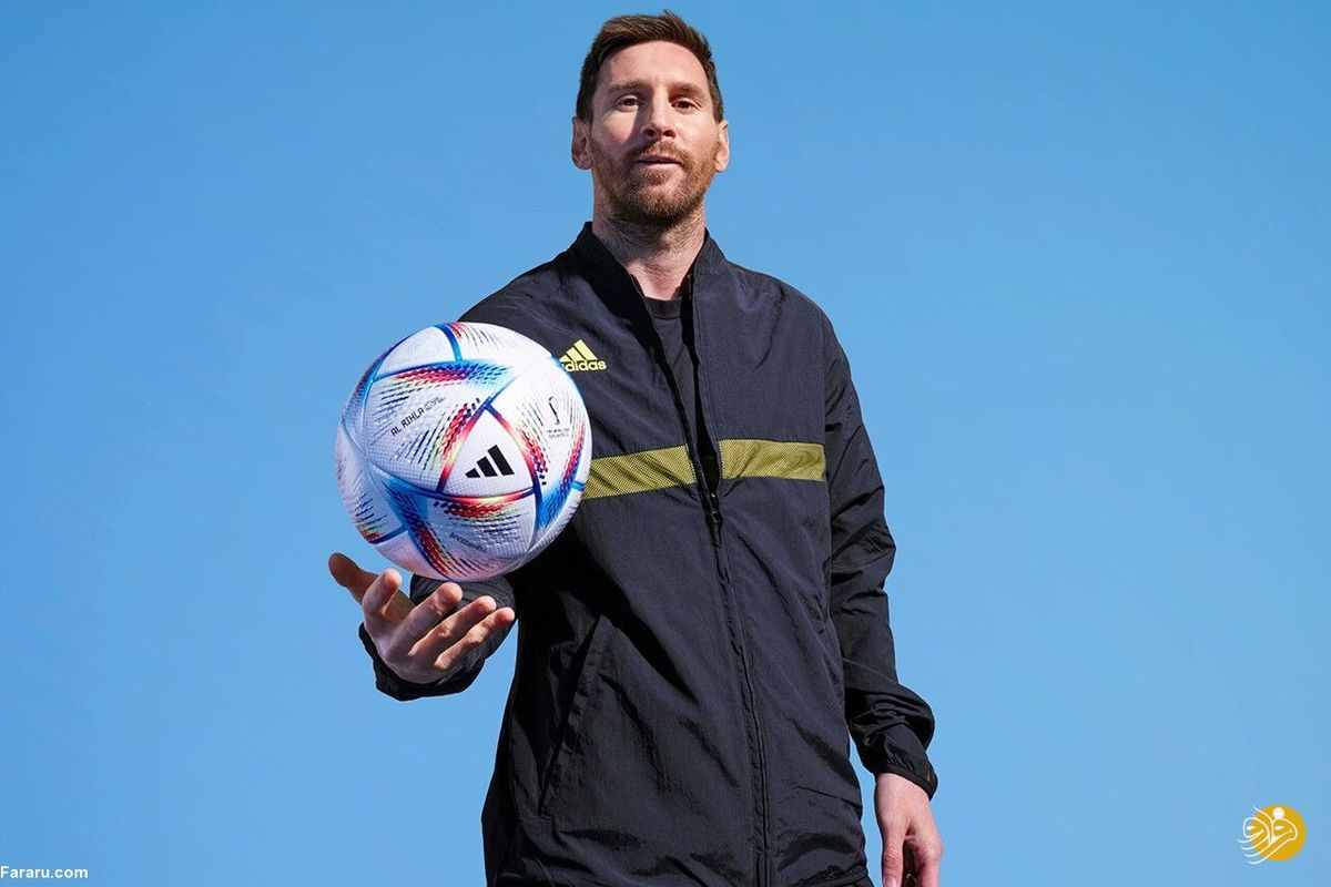 توپ جام جهانی ۲۰۲۲ قطر در دست مسی