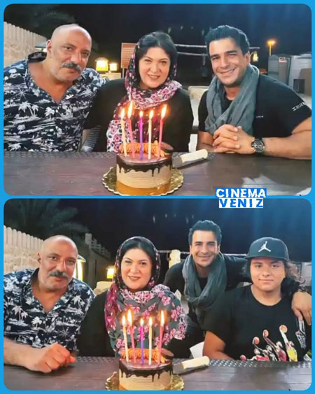 ببینید | جشن تولد هما و همسرش در کیش